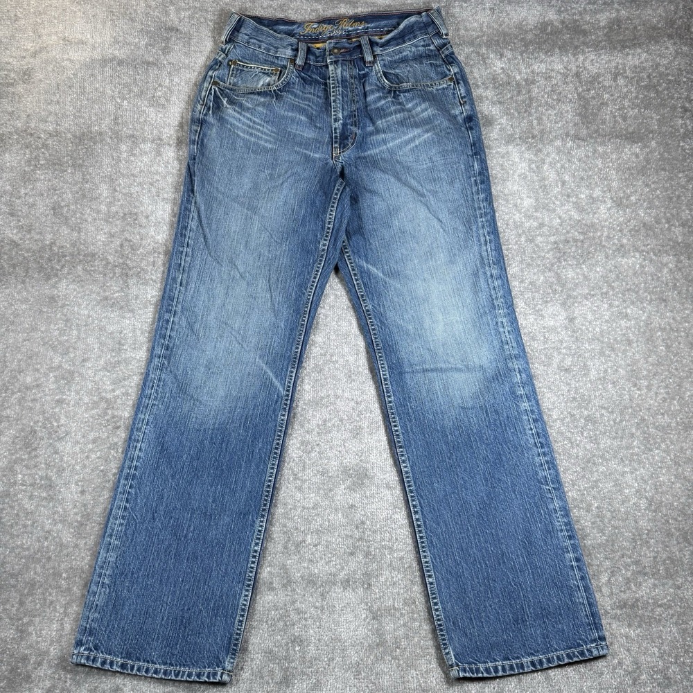 Indigo Palms Jeans Men's 33x32 Blue Denim Classic Fit Straight Leg Medium Wash